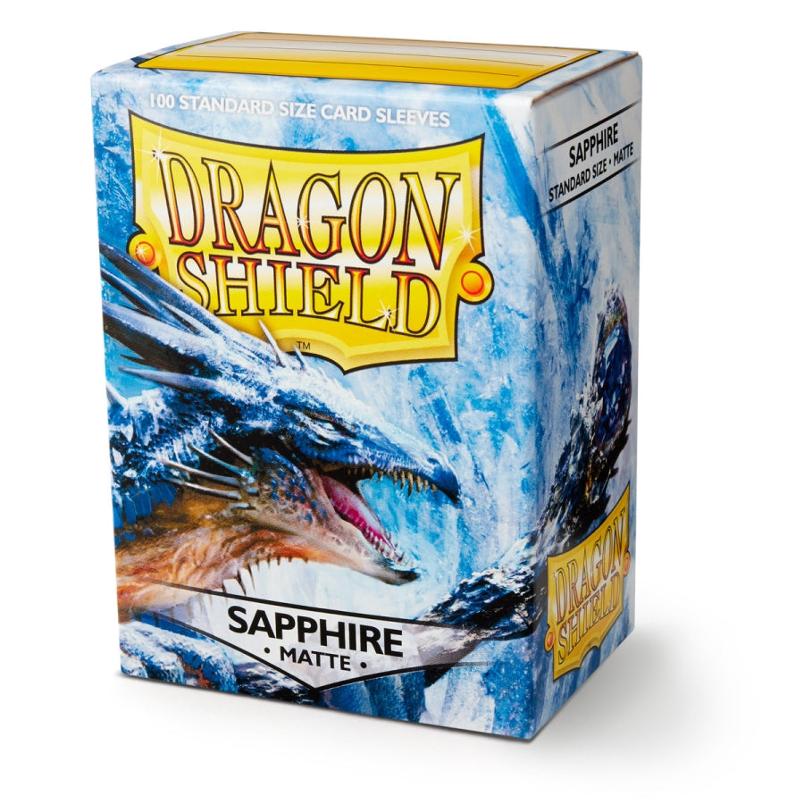 Dragon Shield Regular Matte (100ct) Sapphire | Gear Gaming Fayetteville