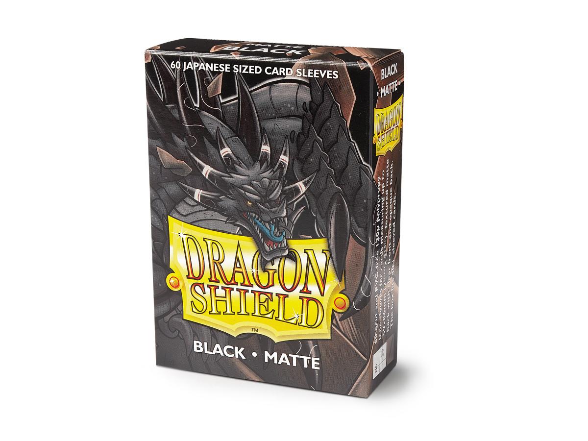 Dragon Shield Mini Matte (60ct) Black | Gear Gaming Fayetteville