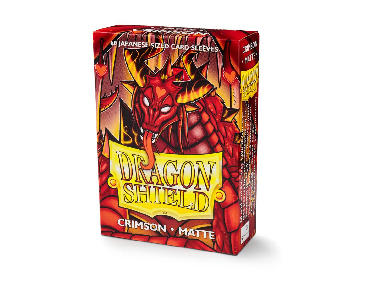 Dragon Shield Mini Matte (60ct) Crimson | Gear Gaming Fayetteville