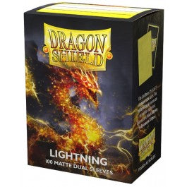 Dragon Shield Dual Matte (100ct) Lightning | Gear Gaming Fayetteville