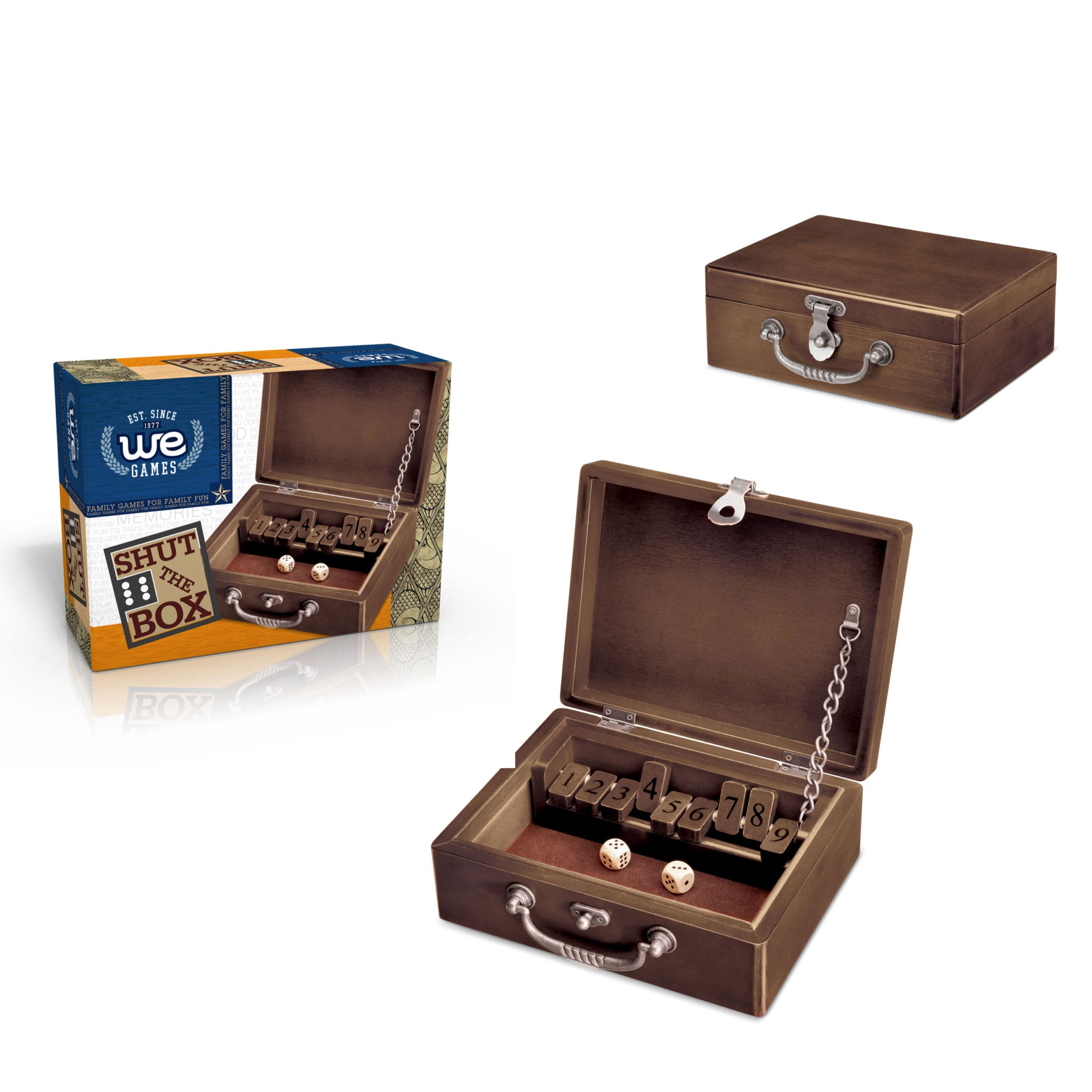 Shut the Box – Travel Size – 8.75 inches | Gear Gaming Fayetteville