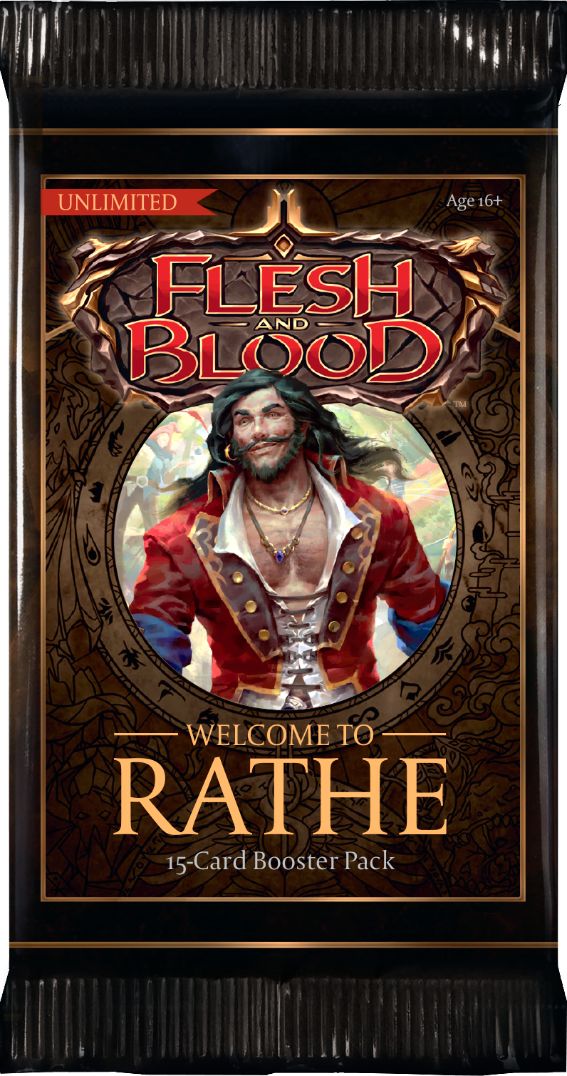 Flesh and Blood TCG: Welcome to Rathe Booster Pack | Gear Gaming Fayetteville