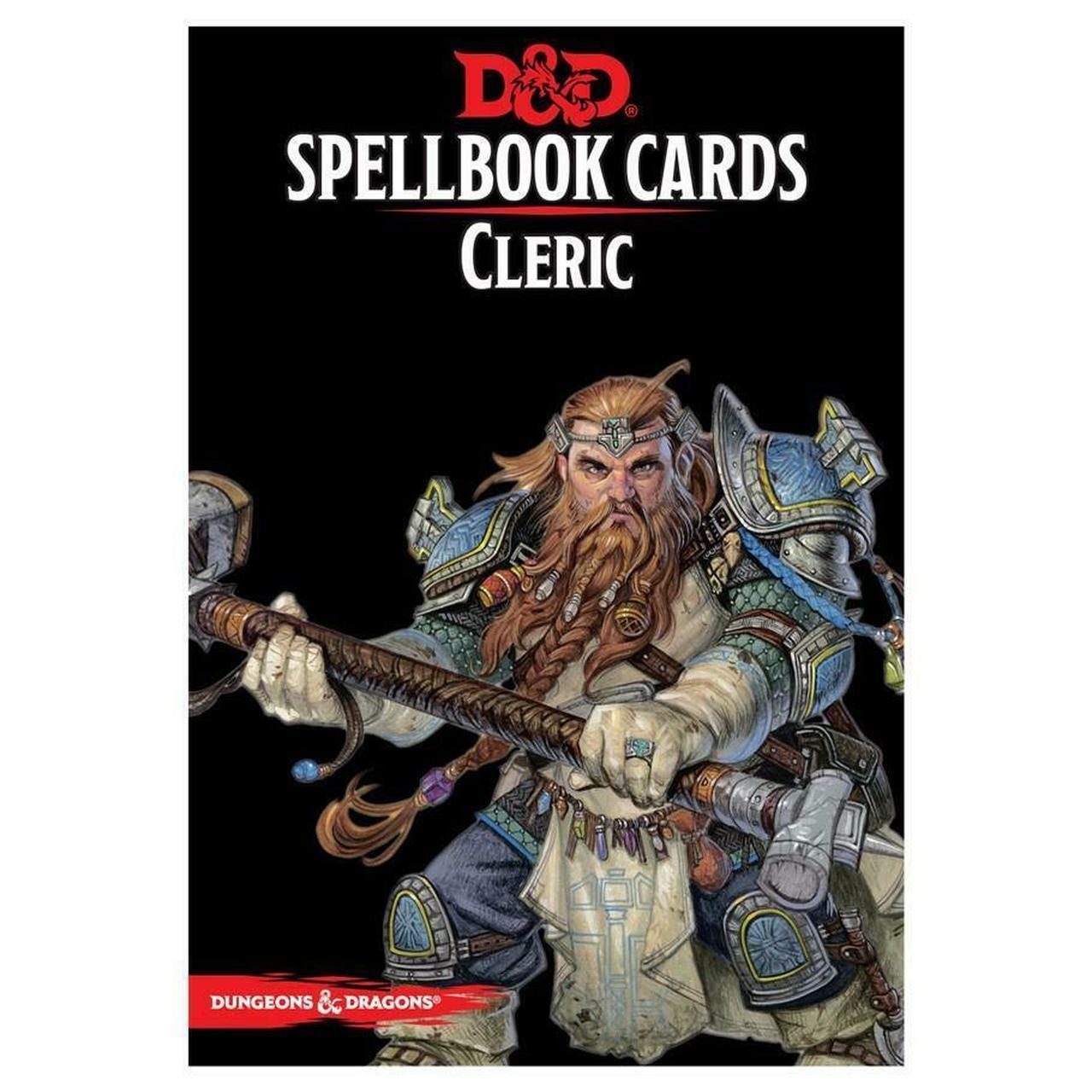 Dungeons & Dragons Spellbook Cards: Cleric Deck | Gear Gaming Fayetteville