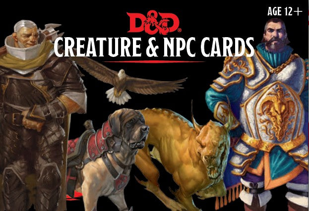 D&D Creature & NPC Cards | Gear Gaming Fayetteville