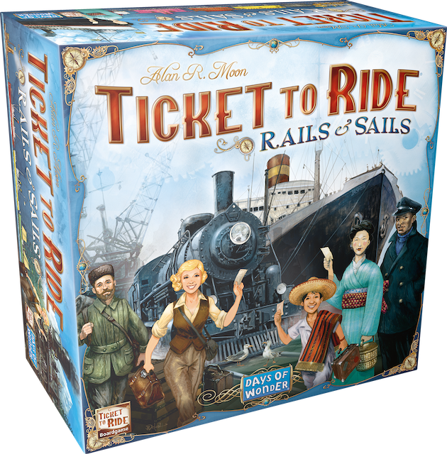 1 Day Game Rental: Ticket to Ride: Rails & Sails | Gear Gaming Fayetteville