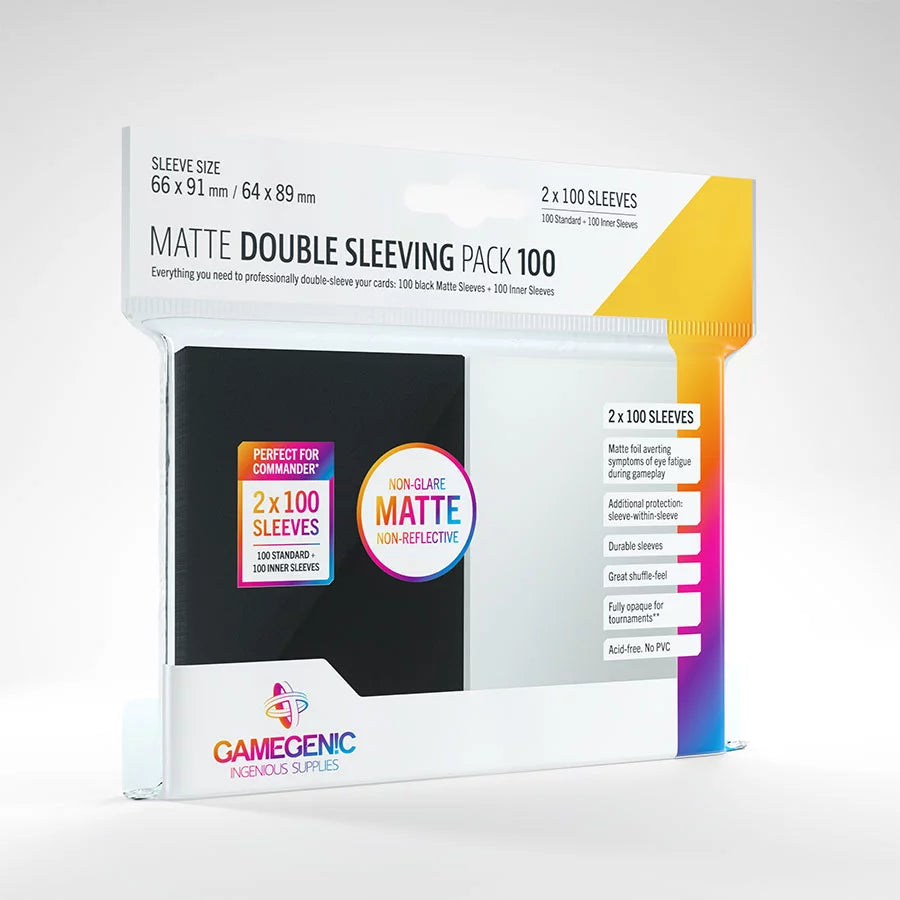 MATTE Double Sleeving Pack 100 | Gear Gaming Fayetteville