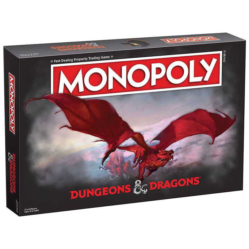 Monopoly: Dungeons & Dragons | Gear Gaming Fayetteville