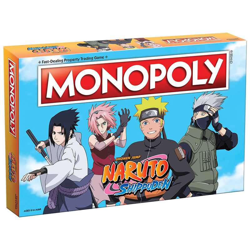 Monopoly: Naruto | Gear Gaming Fayetteville