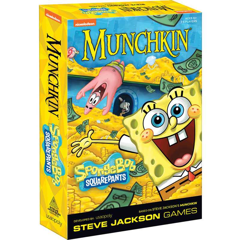 Munchkin: Spongebob Squarepants | Gear Gaming Fayetteville