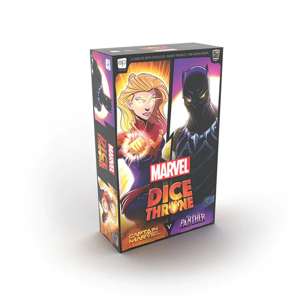 Marvel Dice Throne 2-Hero Box (Captain Marvel, Black Panther) | Gear Gaming Fayetteville