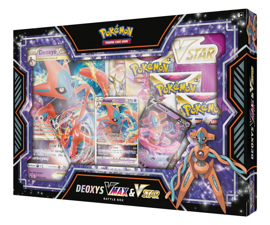 Pokémon TCG: Deoxys/Zeraora VMAX & VSTAR Battle Box | Gear Gaming Fayetteville