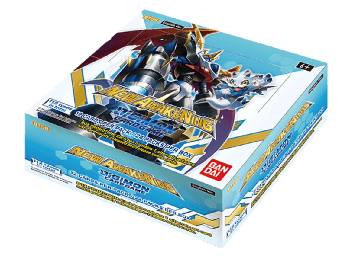 Digimon Card Game: New Awakening Booster Box | Gear Gaming Fayetteville