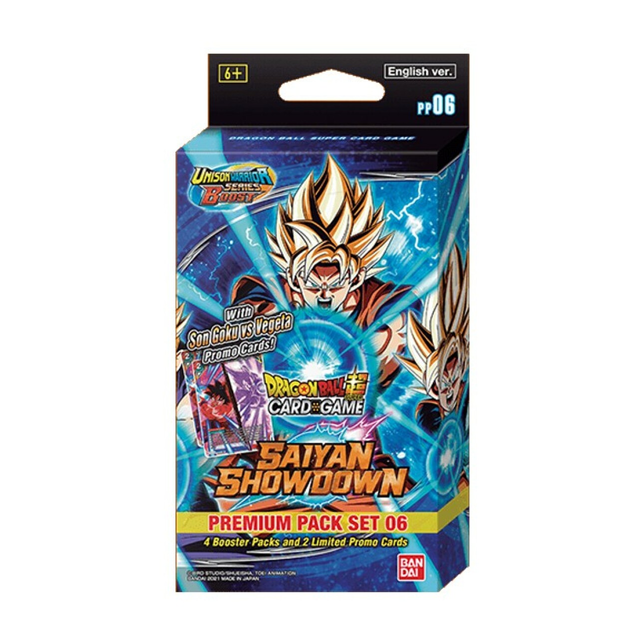 Dragon Ball Super TCG: Saiyan Showdown Warrior Series 6 Premium Pack | Gear Gaming Fayetteville