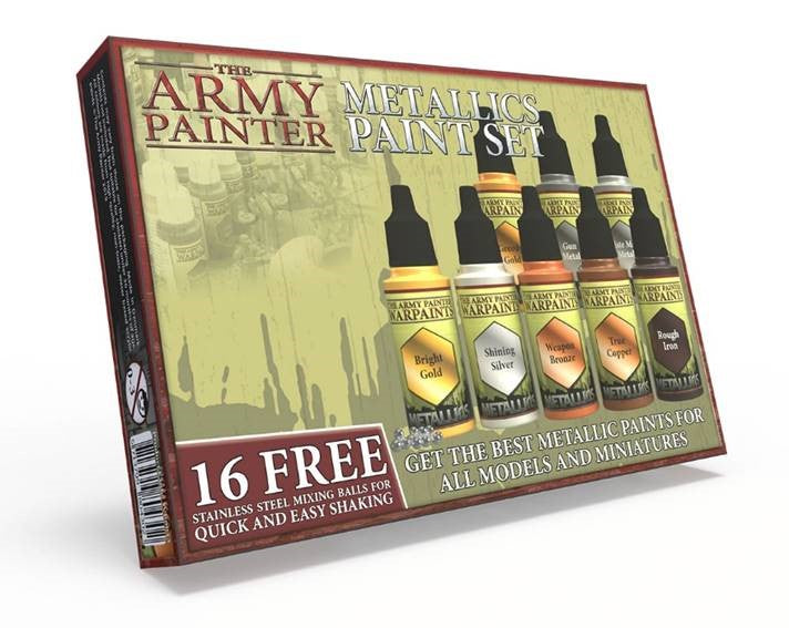 The Army Painter Metallics Paint Set 8-piece | Gear Gaming Fayetteville