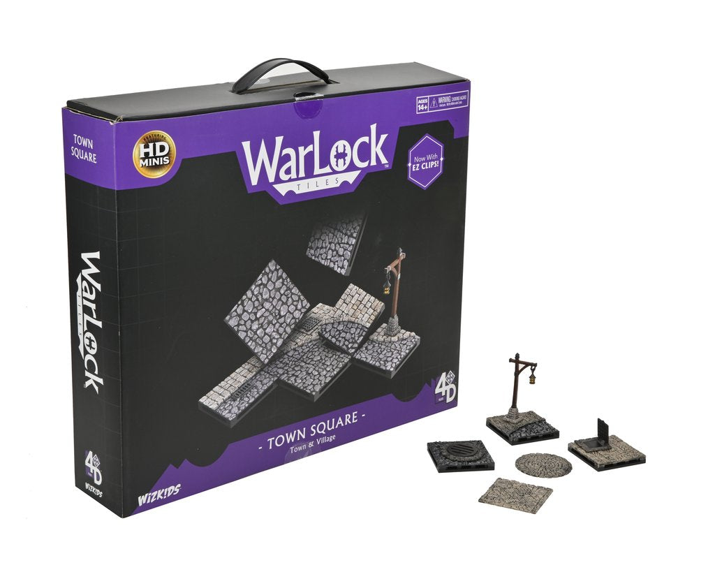 WarLock Tiles Dungeon Tiles: Town & Village - Town Square | Gear Gaming Fayetteville