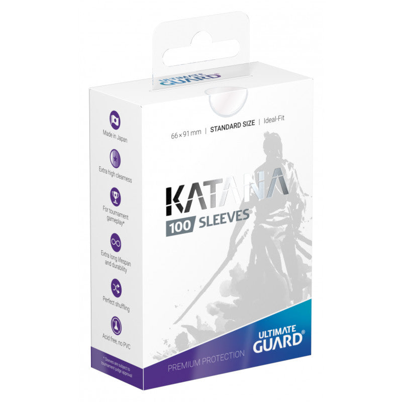 Ultimate Guard Katana Standard - Transparent (100ct) | Gear Gaming Fayetteville
