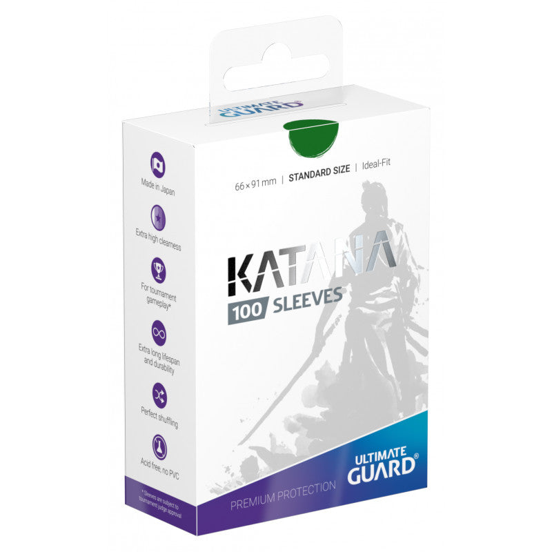 Ultimate Guard Katana Standard - Green (100ct) | Gear Gaming Fayetteville