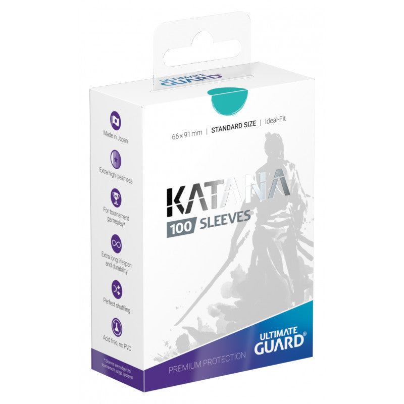 Ultimate Guard Katana Standard - Turquoise (100ct) | Gear Gaming Fayetteville