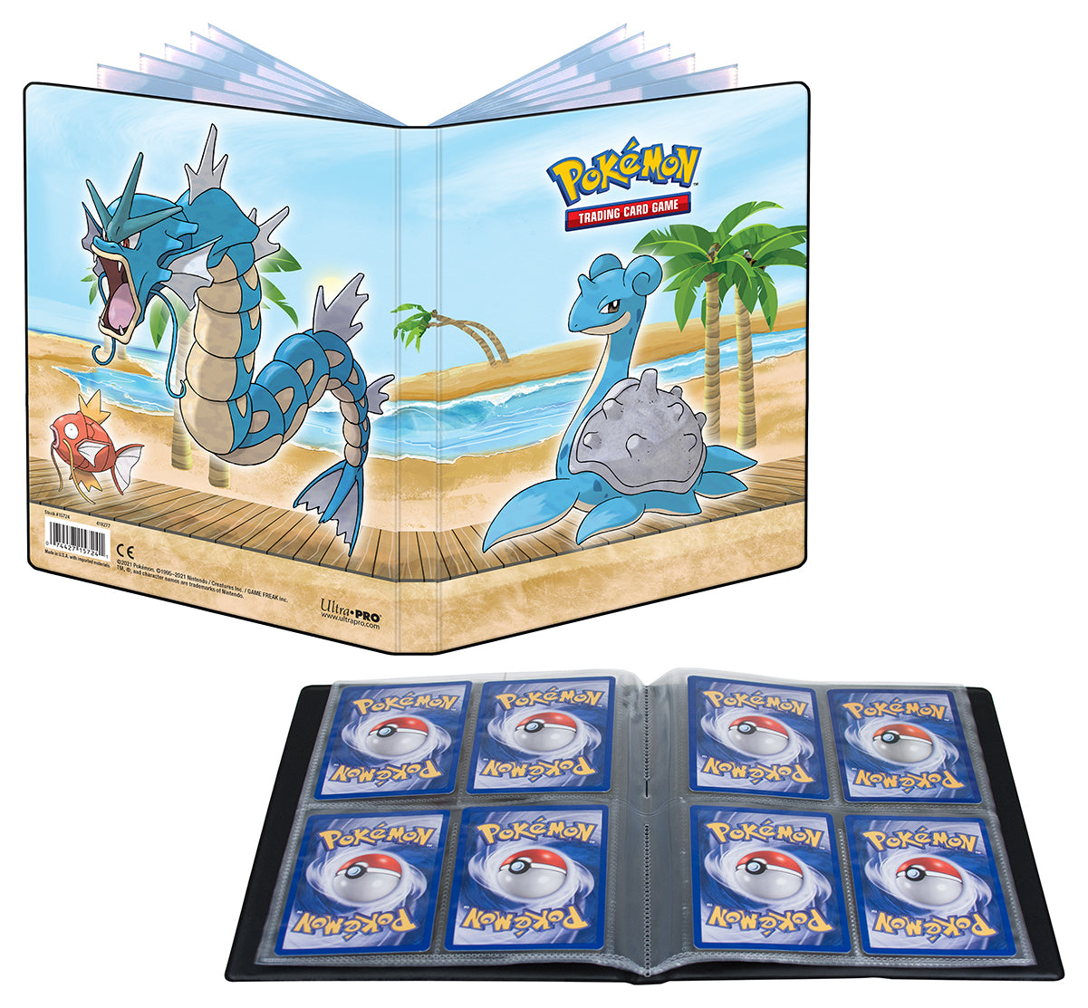 Ultra Pro Portfolio 4 Pocket Pokemon Gallery Series Seaside | Gear Gaming Fayetteville