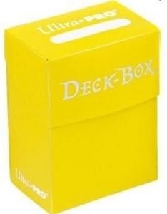 Ultra Pro Deck Box Yellow | Gear Gaming Fayetteville