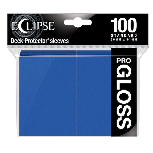 Ultra Pro Regular Eclipse Gloss (100ct) Pacific Blue | Gear Gaming Fayetteville