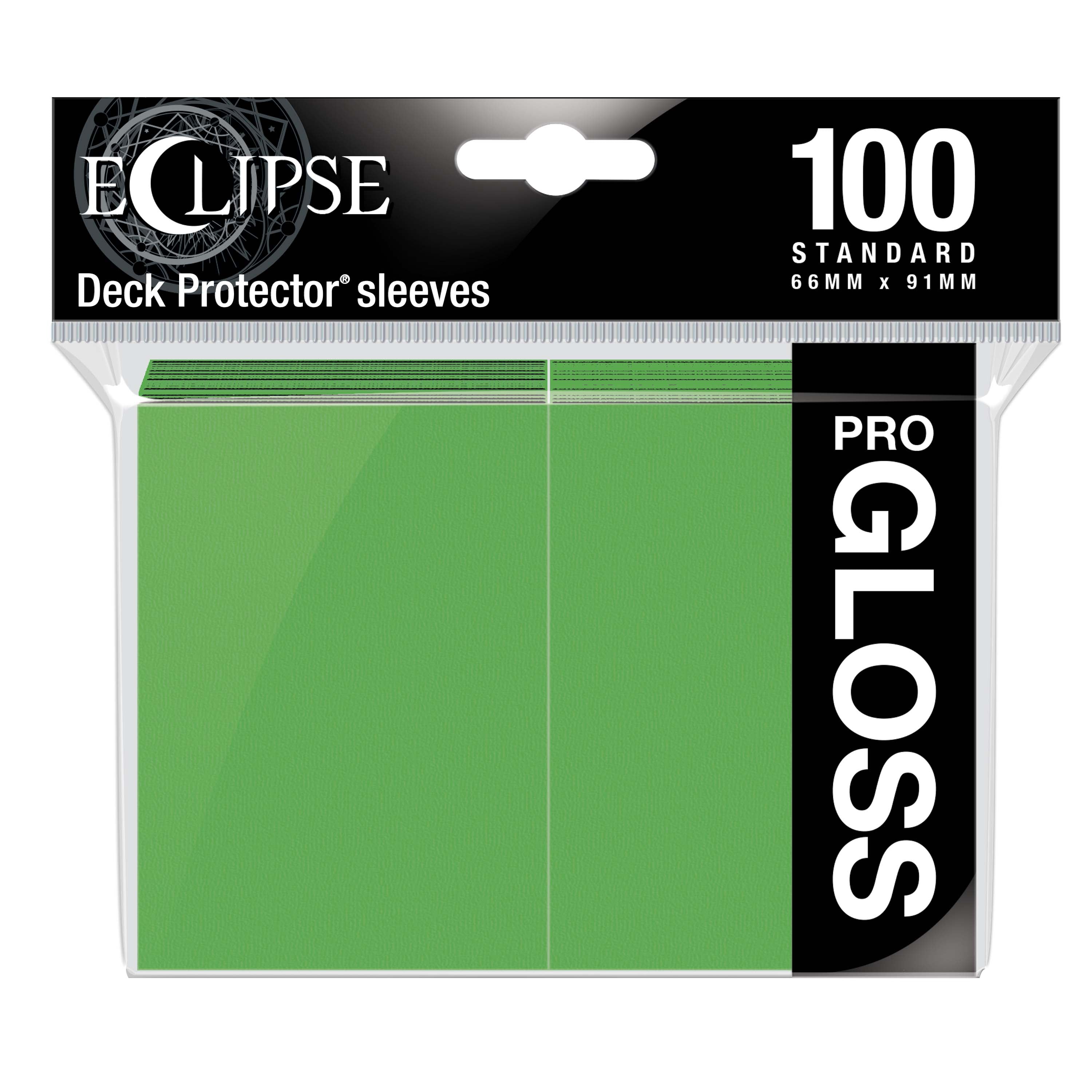 Ultra Pro Regular Eclipse Gloss (100ct) Lime Green | Gear Gaming Fayetteville