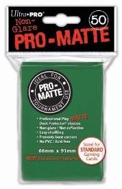 Ultra Pro Regular Matte (50ct) Green | Gear Gaming Fayetteville