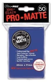 Ultra Pro Regular Matte (50ct) Blue | Gear Gaming Fayetteville