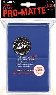 Ultra Pro Regular Matte (100ct) Blue | Gear Gaming Fayetteville