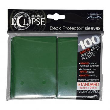 Ultra Pro Regular Eclipse (100ct) Dark Green | Gear Gaming Fayetteville