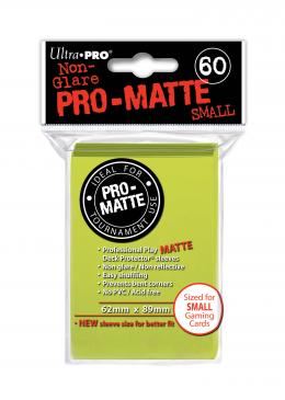 Ultra Pro Small Matte (60ct) Bright Yellow | Gear Gaming Fayetteville