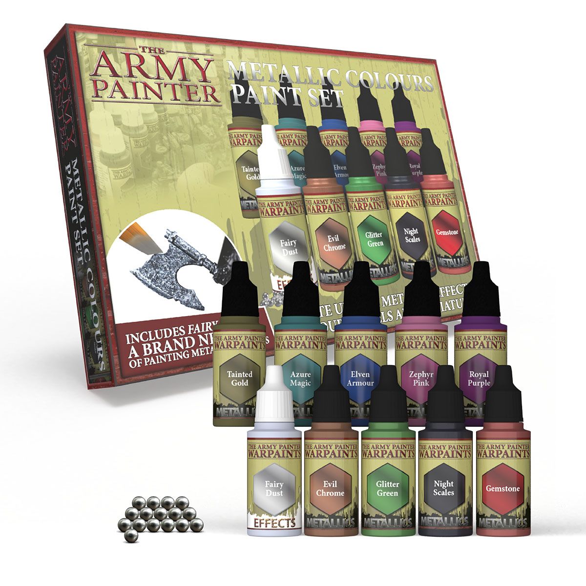 METALLIC COLOURS PAINT SET | Gear Gaming Fayetteville