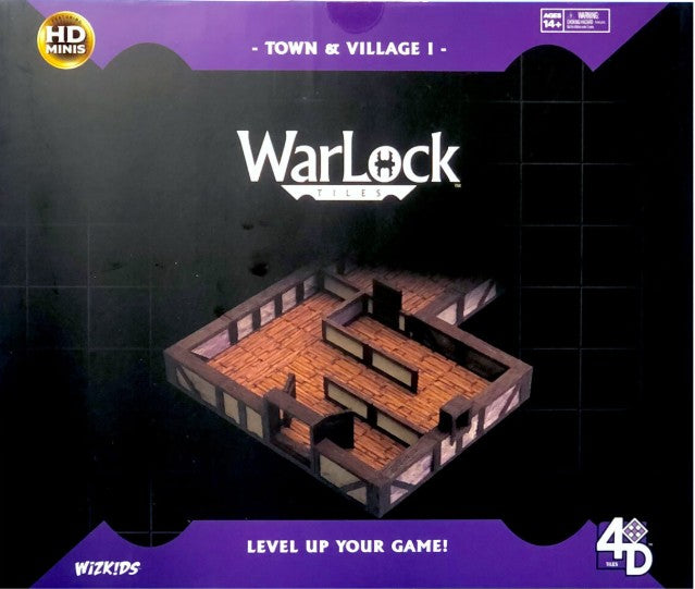 Wizkids Warlock Tiles - Town & Village | Gear Gaming Fayetteville