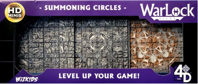 Wizkids Warlock Tiles - Summoning Circles | Gear Gaming Fayetteville