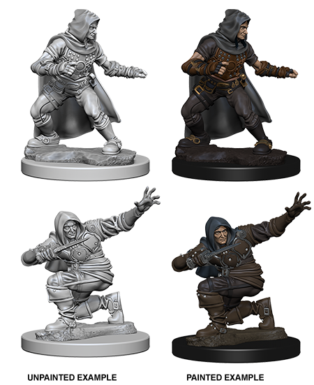 Pathfinder Unpainted Miniatures - Human Male Rouge | Gear Gaming Fayetteville