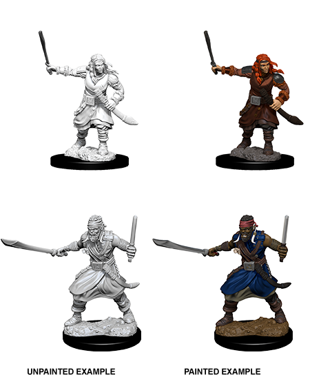 Wizkids Deep Cuts Unpainted Miniatures: Bandits | Gear Gaming Fayetteville