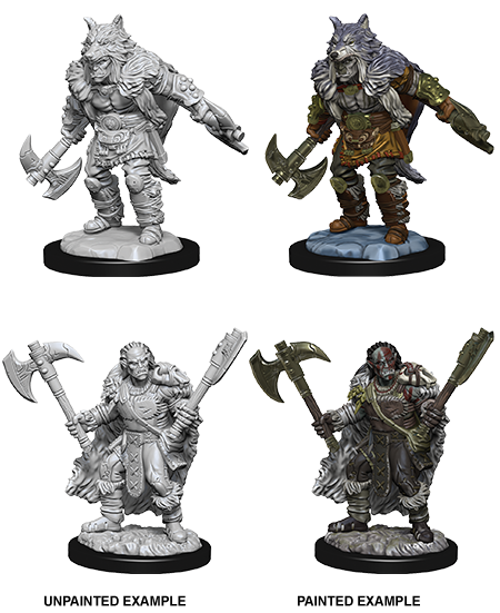 D&D Nolzur's Marvelous Miniatures:  Male Half-Orc Barbarian | Gear Gaming Fayetteville