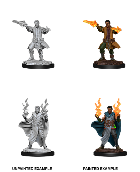 D&D Nolzur’s Marvelous Miniatures – Male Human Sorcerer | Gear Gaming Fayetteville