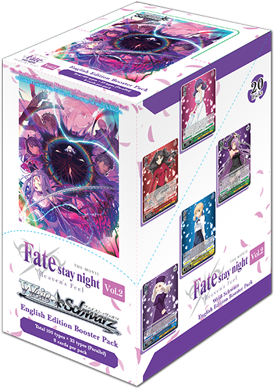 Fate/stay night [Heaven’s Feel] Vol.2 Booster Box | Gear Gaming Fayetteville