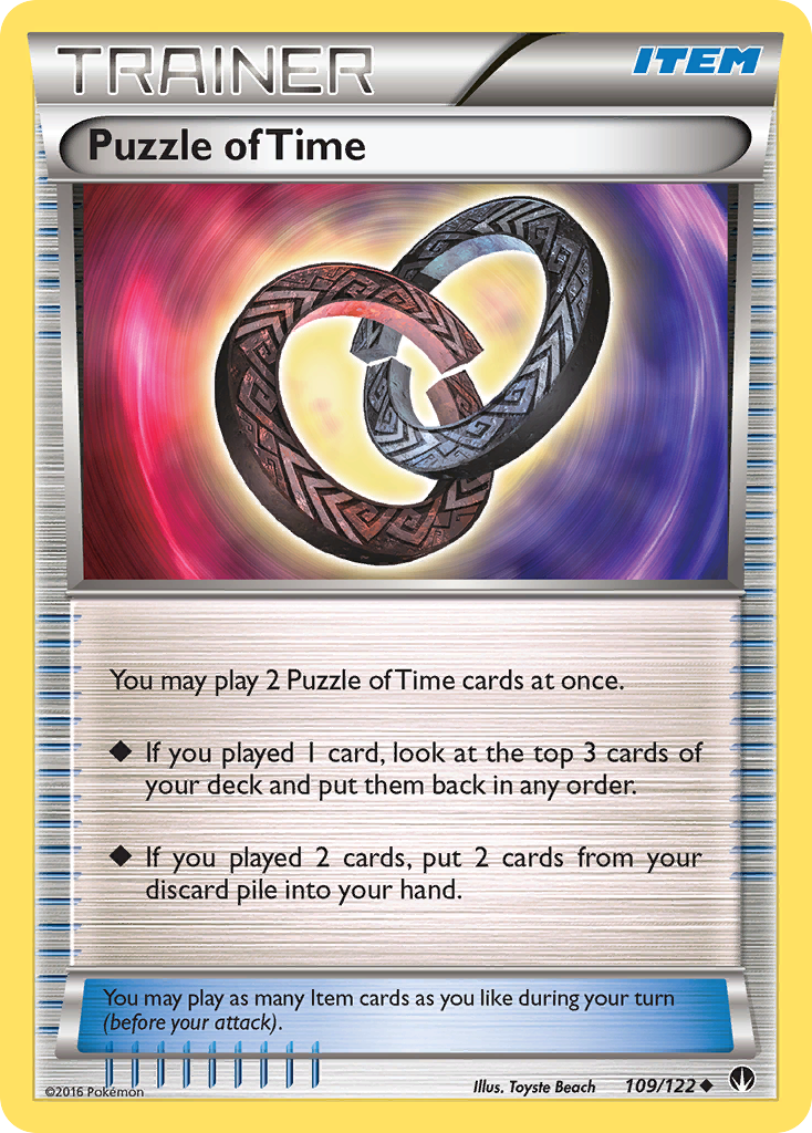 Puzzle of Time (109/122) [XY: BREAKpoint] | Gear Gaming Fayetteville