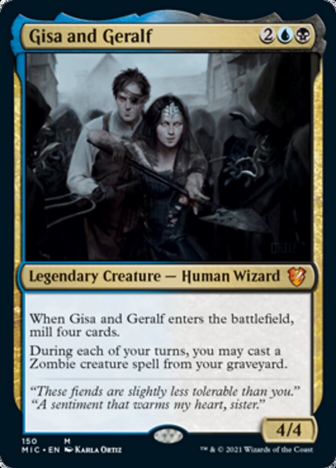 Gisa and Geralf [Innistrad: Midnight Hunt Commander] | Gear Gaming Fayetteville