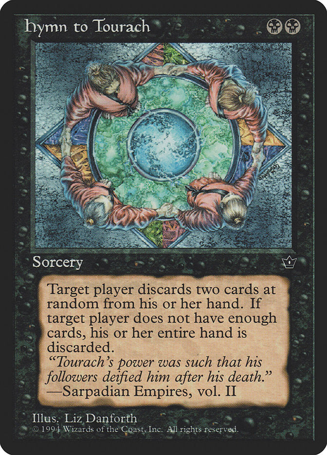 Hymn to Tourach (Liz Danforth) [Fallen Empires] | Gear Gaming Fayetteville