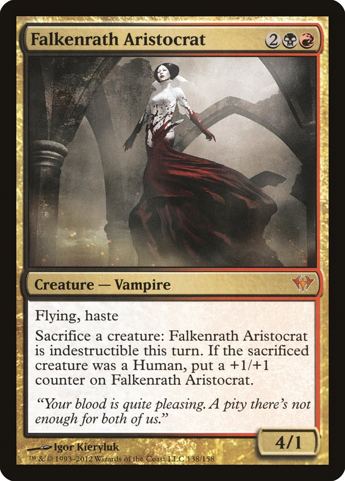 Falkenrath Aristocrat [Dark Ascension] | Gear Gaming Fayetteville