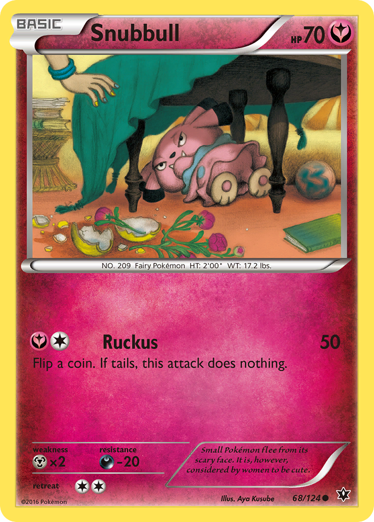 Snubbull (68/124) [XY: Fates Collide] | Gear Gaming Fayetteville