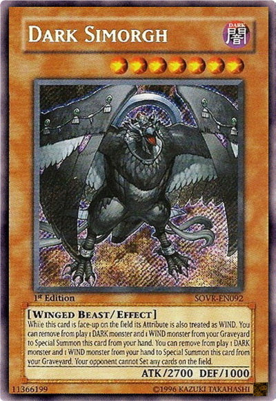 Dark Simorgh [SOVR-EN092] Secret Rare | Gear Gaming Fayetteville