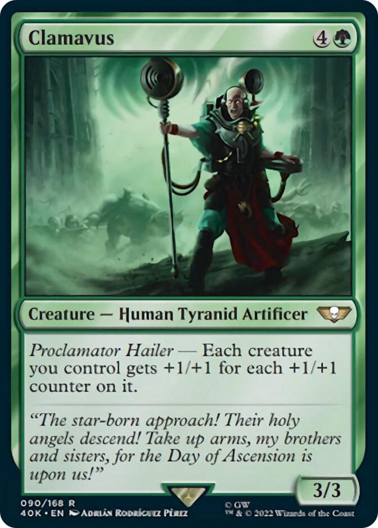 Clamavus (Surge Foil) [Warhammer 40,000] | Gear Gaming Fayetteville