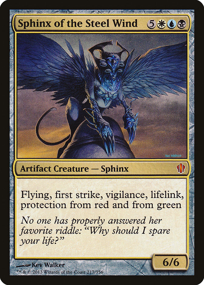 Sphinx of the Steel Wind [Commander 2013] | Gear Gaming Fayetteville