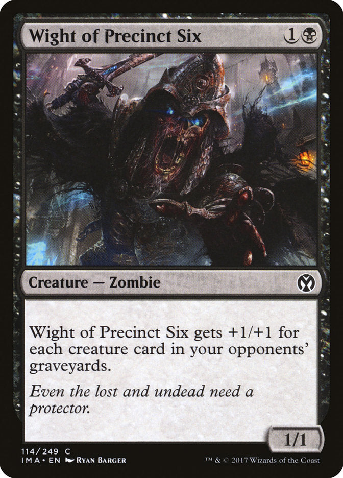 Wight of Precinct Six [Iconic Masters] | Gear Gaming Fayetteville