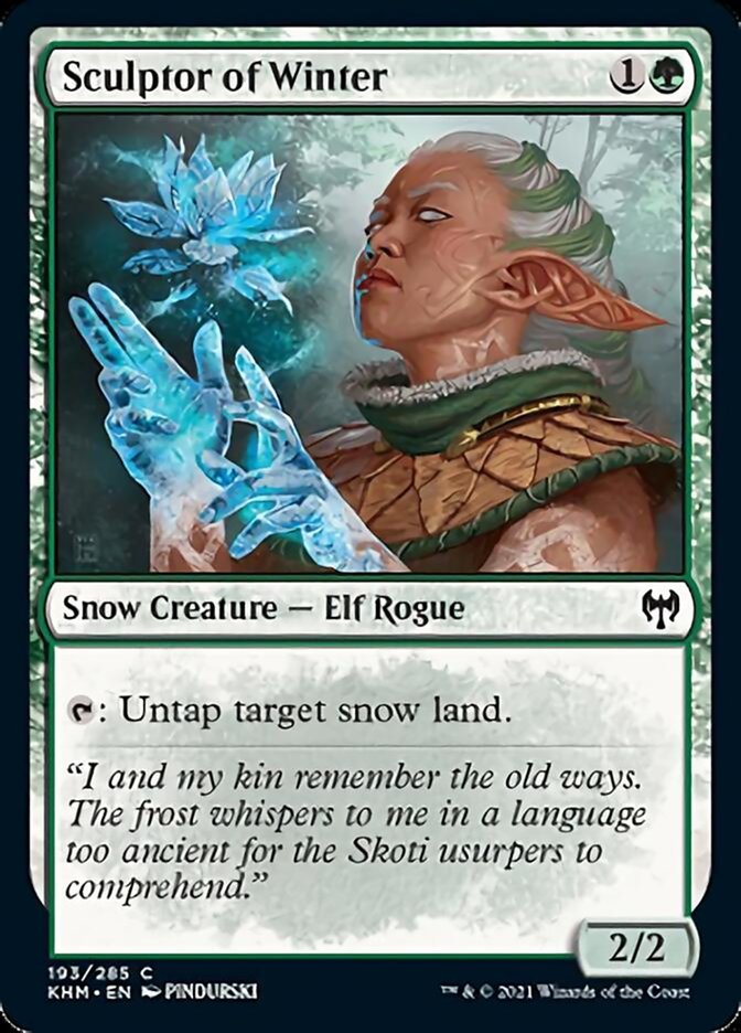 Sculptor of Winter [Kaldheim] | Gear Gaming Fayetteville