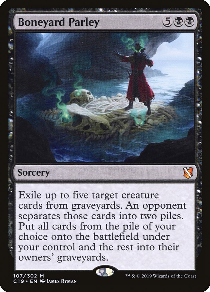 Boneyard Parley [Commander 2019] | Gear Gaming Fayetteville